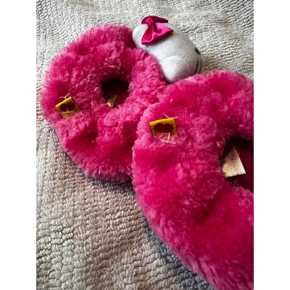 Build A Bear Workshop Hello Kitty With Bow Fuzzy Sanrio Shoes Set Pink NWOT - Picture 7 of 11